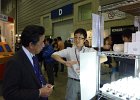 09 P1030992  ステージ講演の終わったイカ先生も弊社LED製品のユーザーです。