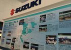 119.SUZUKIブースは社歴と海外の実績を大きくアピール  SUZUKIブースは社歴と海外の実績を大きくアピール